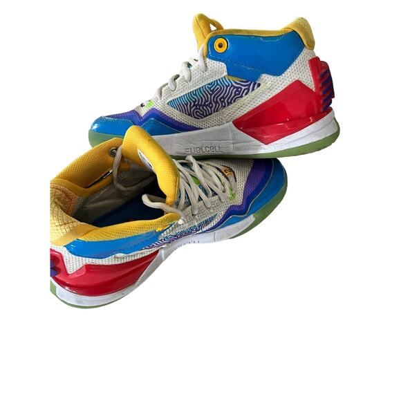 New Balance Kawhi Leonard Jolly Rancher Athletic Gym Shoes GBKLSMT1 Boys Size 5 - Picture 1 of 8